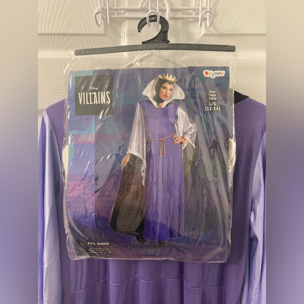Disney Villains Evil Queen Women’s Halloween Costume - Size Large (12-14) - NWOT